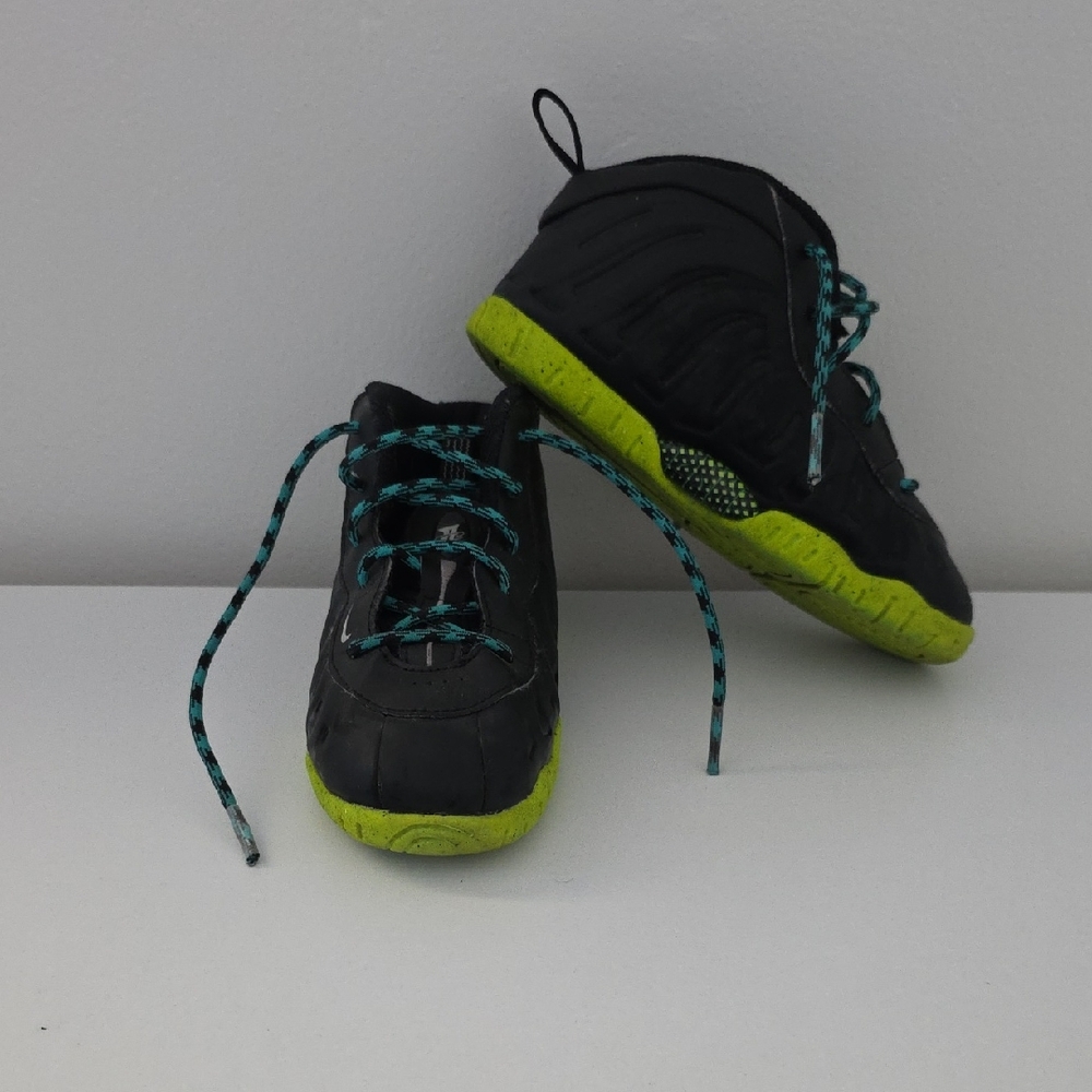 Jordan Kids Sneakers Black and Green